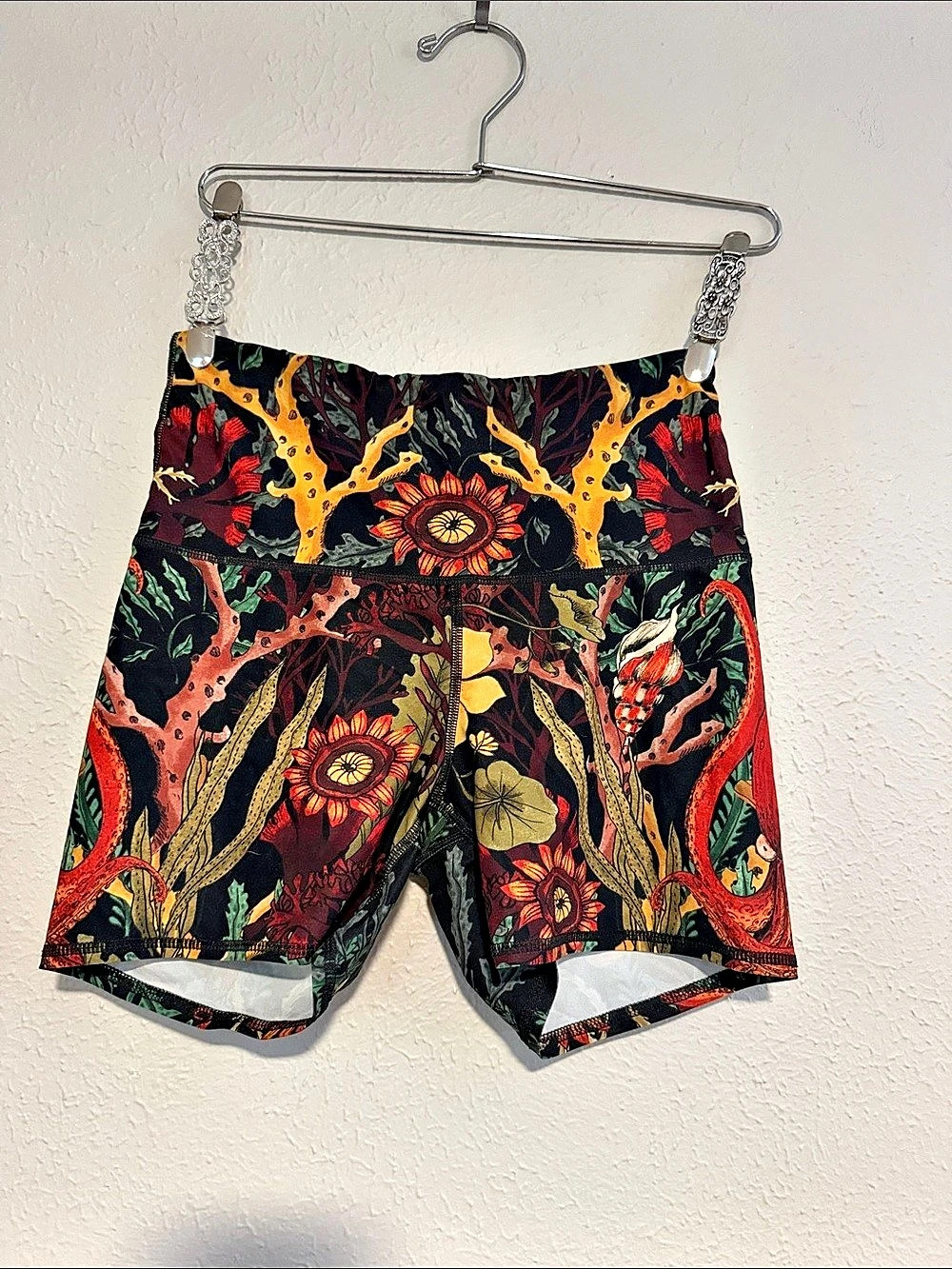 Yoga Democracy high rise biker short
